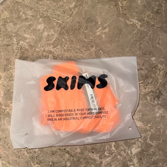 Skims Swim Cheeky Tanga Sz Xs In Orange - Picture 4 of 4